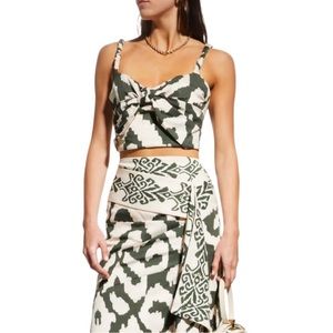 JOHANNA ORTIZ FRAGRANT FIELDS CROP TOP